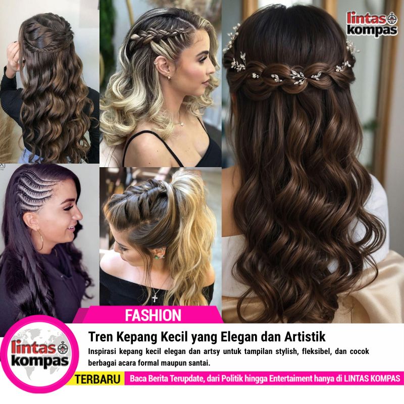 Tren Kepang Kecil yang Elegan dan Artistik untuk Penampilan Modern