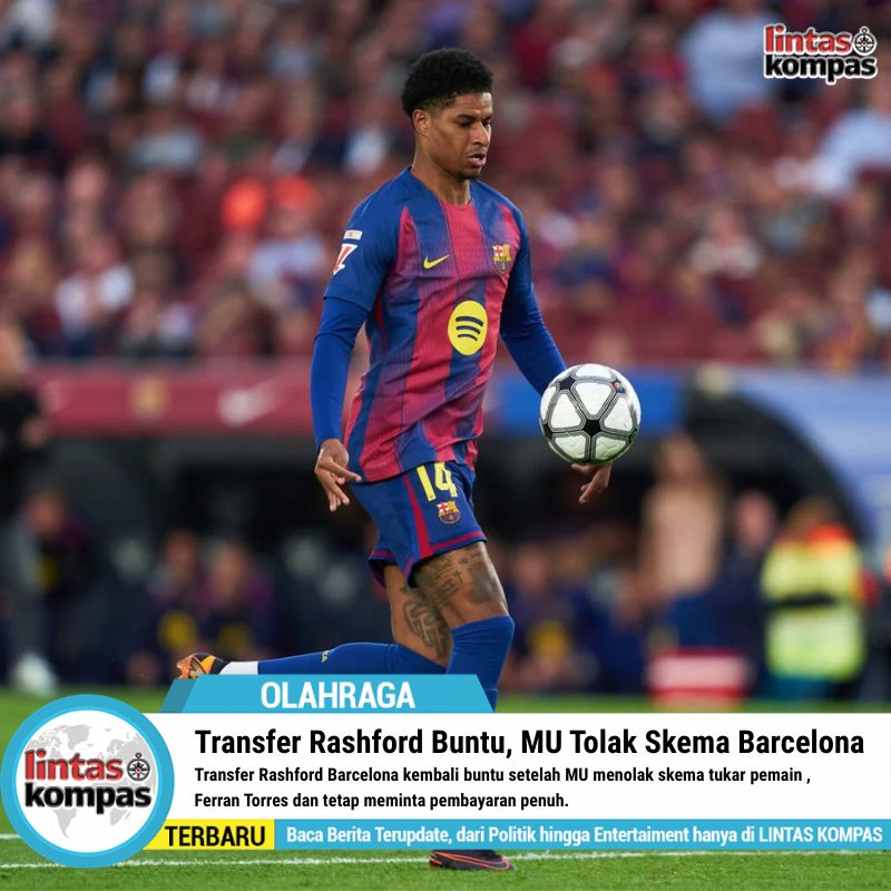 Transfer Rashford Buntu, MU Tolak Skema Barcelona