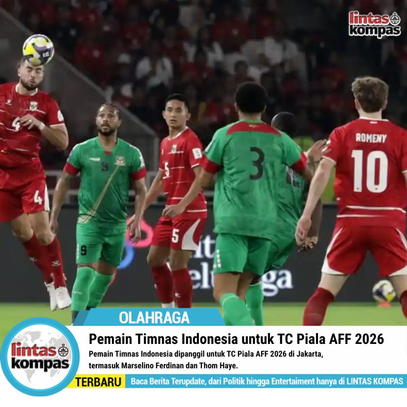 23 Pemain Timnas Indonesia untuk TC Piala AFF 2026