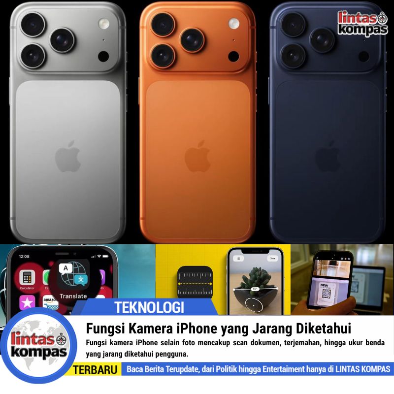 Fungsi Kamera iPhone Selain Foto yang Jarang Diketahui