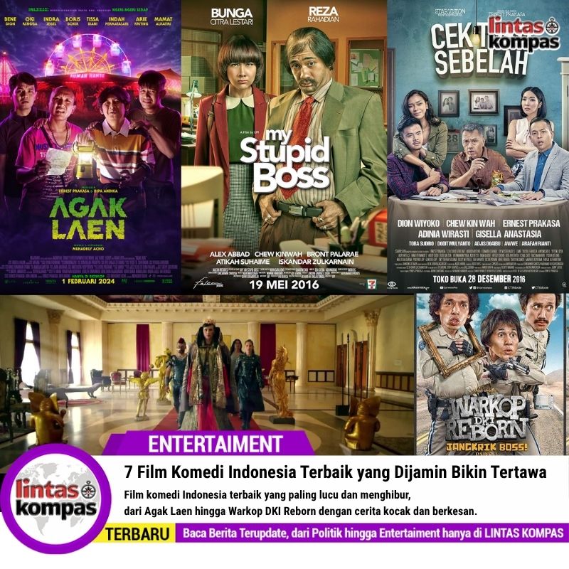 7 Film Komedi Indonesia Terbaik yang Dijamin Bikin Tertawa