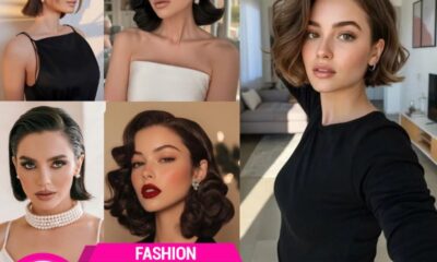 5 Tatanan Rambut Pendek Glamor untuk Acara Formal