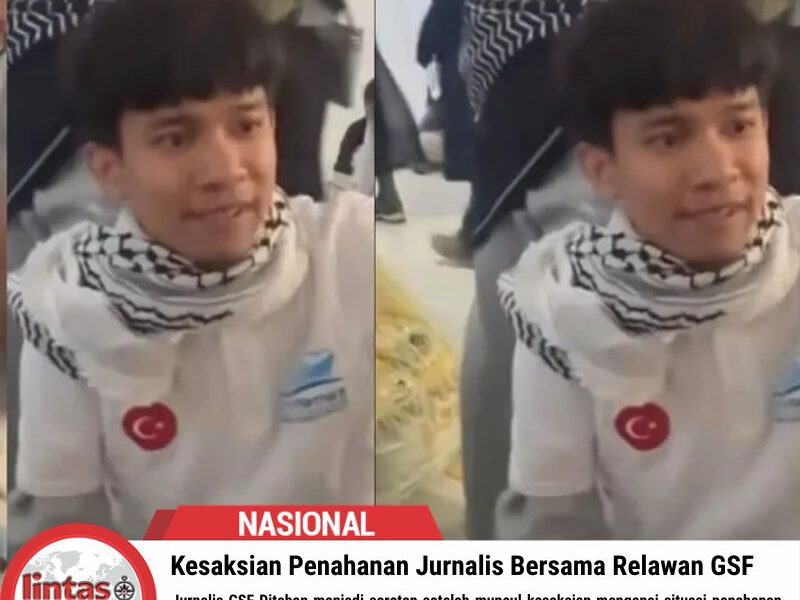 Kesaksian Penahanan Jurnalis Bersama Relawan GSF