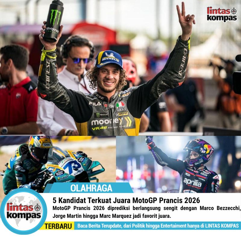 Kandidat Juara MotoGP Prancis 2026