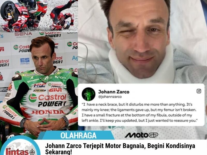 Johann Zarco Terjepit Motor Bagnaia, Begini Kondisinya Sekarang!