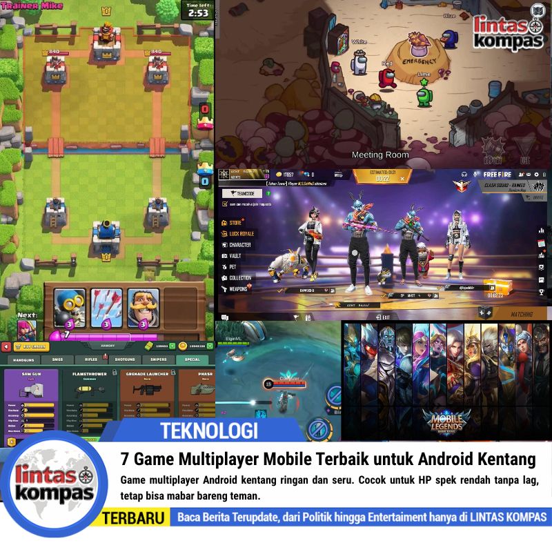 7 Game Multiplayer Mobile Terbaik untuk Android Kentang