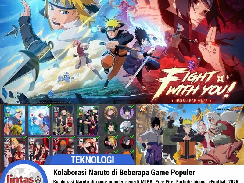 Kolaborasi Naruto di Beberapa Game Populer