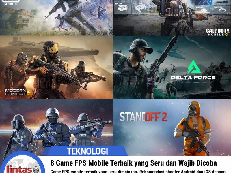 8 Game FPS Mobile Terbaik yang Seru dan Wajib Dicoba