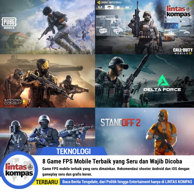 8 Game FPS Mobile Terbaik yang Seru dan Wajib Dicoba