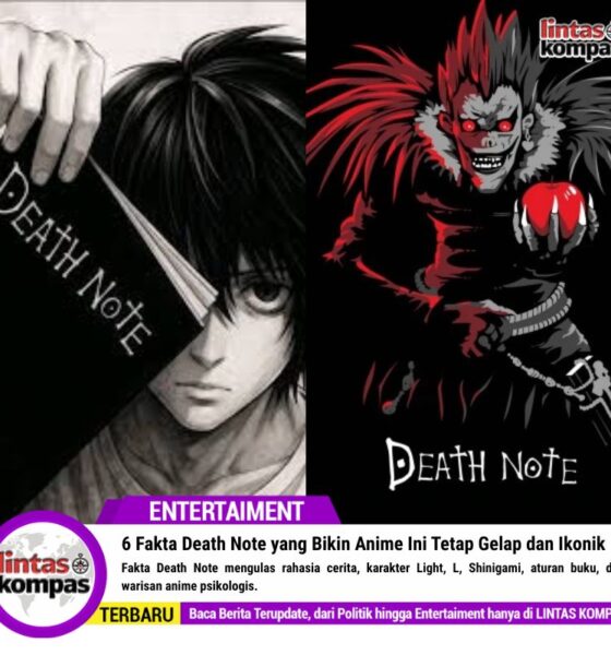 6 Fakta Death Note yang Bikin Anime Ini Tetap Gelap dan Ikonik