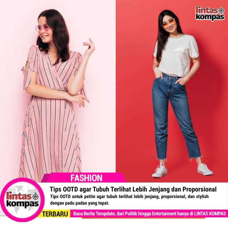 Tips OOTD untuk Petite agar Jenjang