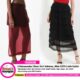 6 Rekomendasi Sheer Skirt Kekinian, Bikin OOTD Lebih Stylish