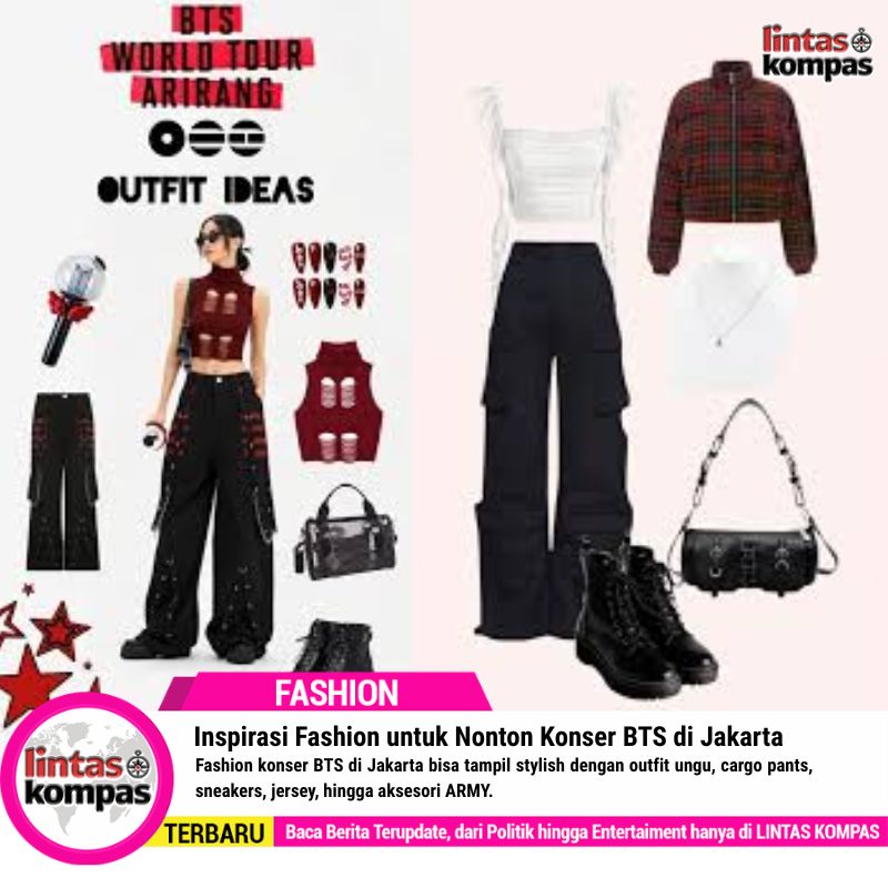 Inspirasi Fashion untuk Nonton Konser BTS di Jakarta