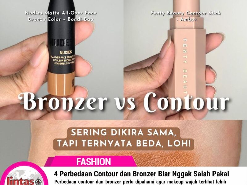 Mirip, Ini 4 Perbedaan Contour dan Bronzer Biar Nggak Salah