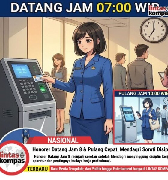 Honorer Datang Jam 8 dan Pulang Cepat , Mendagri Soroti Disiplin