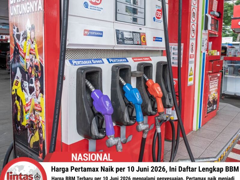 Harga Pertamax Naik per 10 Juni 2026, Ini Daftar Lengkap BBM