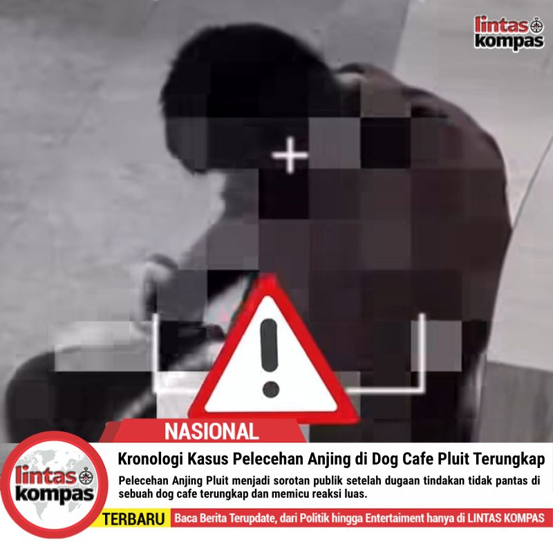 Kronologi Kasus Pelecehan Anjing di Dog Cafe Pluit Terungkap