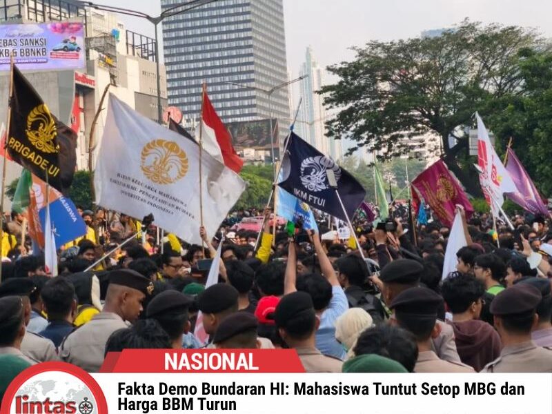 Fakta Demo Bundaran HI : Mahasiswa Tuntut Setop MBG