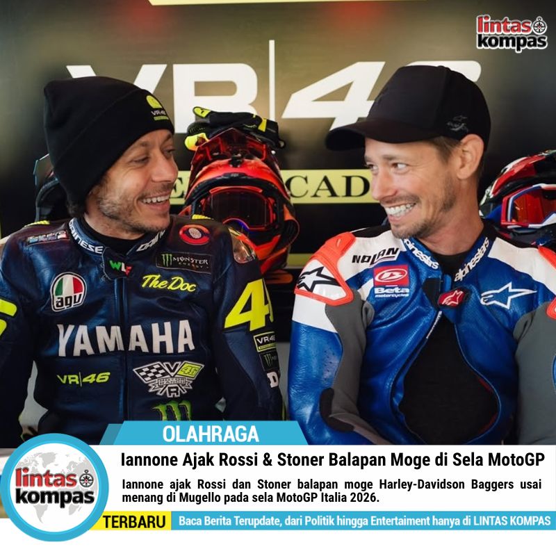 Iannone Ajak Rossi dan Stoner Balapan Moge