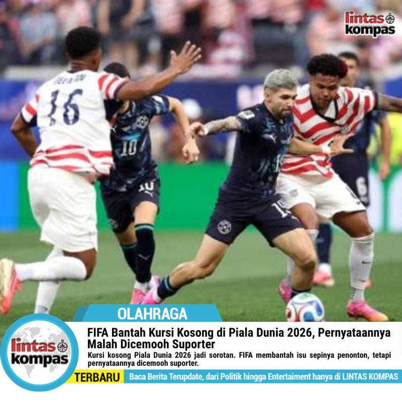 FIFA Bantah Kursi Kosong di Piala Dunia 2026, Pernyataannya Malah Dicemooh Suporter