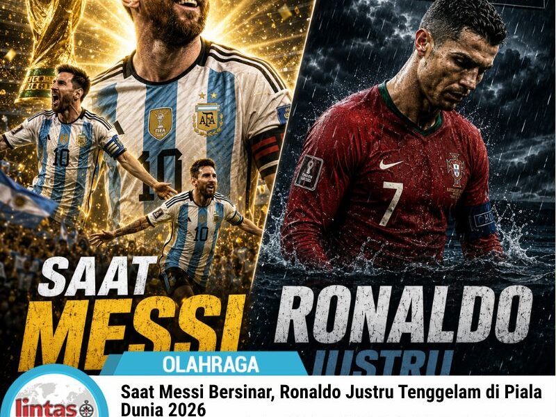Saat Messi Bersinar, Ronaldo Justru Tenggelam di Piala Dunia 2026