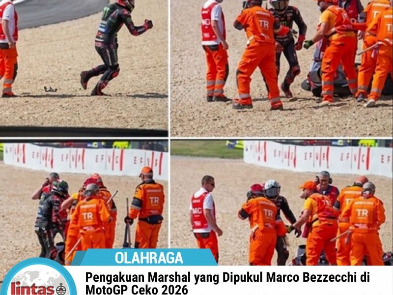 Pengakuan Marshal yang Dipukul Marco Bezzecchi di MotoGP Ceko 2026