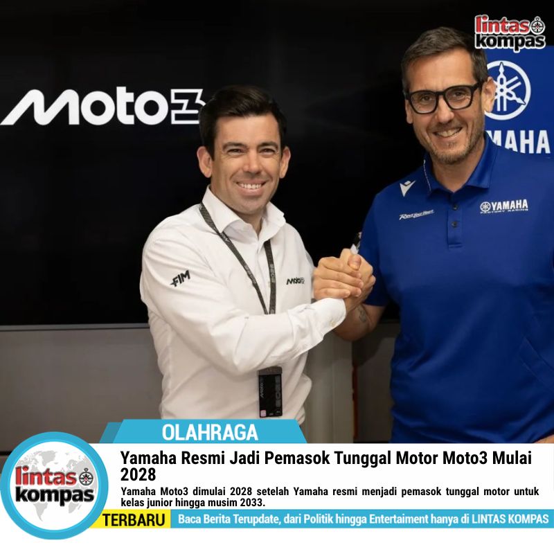 Yamaha Resmi Jadi Pemasok Tunggal Motor Moto3 Mulai 2028
