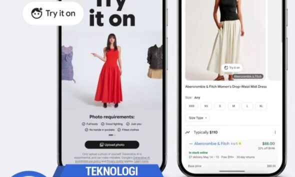 Cara Pakai Fitur Try On Google, Belanja Online Makin Praktis