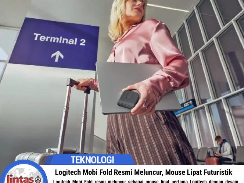 Logitech Mobi Fold Resmi Meluncur, Mouse Lipat Futuristik