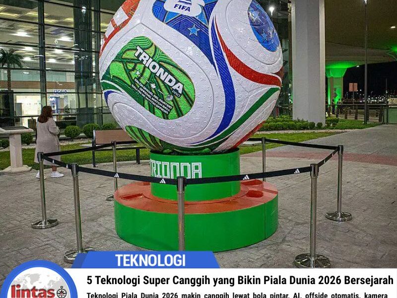 5 Teknologi Super Canggih yang Bikin Piala Dunia 2026 Bersejarah