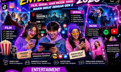 Tren Entertainment 2026: Film, Serial, dan Musik yang Makin Dekat dengan Gen Z