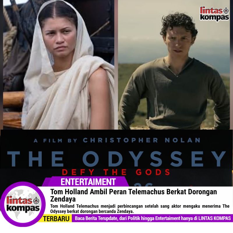 Tom Holland Ambil Peran Telemachus Berkat Dorongan Zendaya