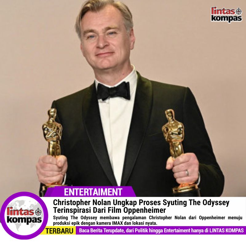 Christopher Nolan Ungkap Proses Syuting The Odyssey