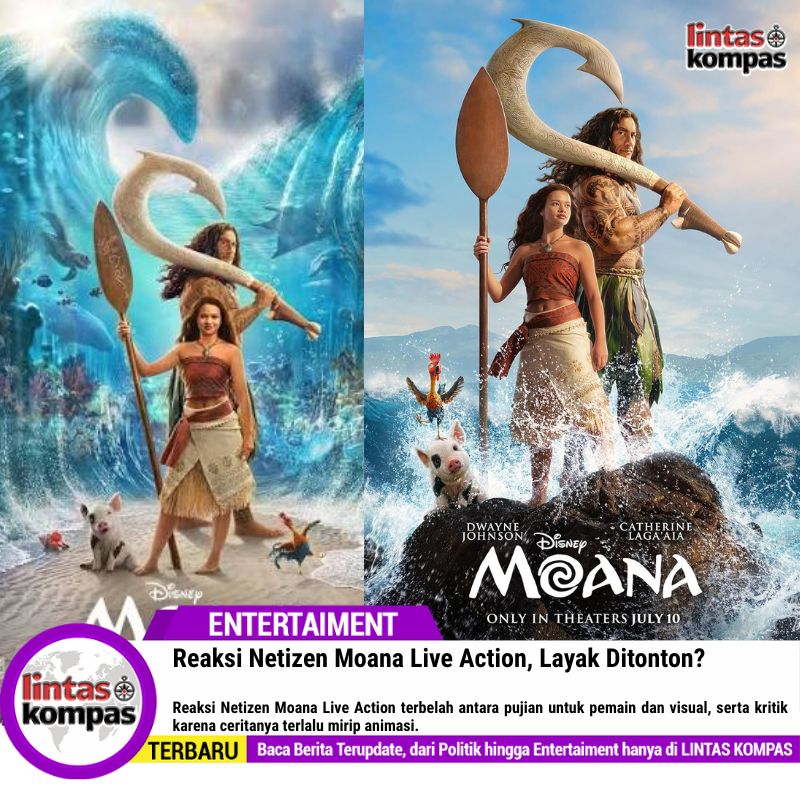 Reaksi Netizen Moana Live Action, Layak Ditonton?