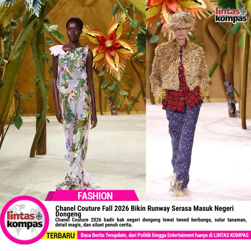 Chanel Couture Fall 2026 Bikin Runway Serasa Negeri Dongeng