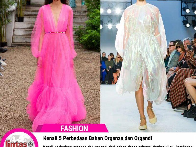 Kenali 5 Perbedaan Bahan Organza dan Organdi