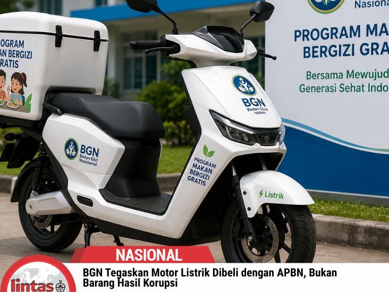 BGN Pastikan Motor Listrik Dibeli APBN, Bukan Hasil Korupsi