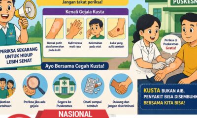 Menkes Beri Rp100 Juta bagi Puskesmas Temukan Kusta