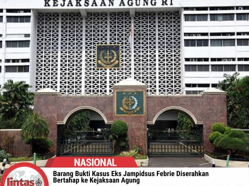 Barang Bukti Eks Jampidsus Febrie Diserahkan Bertahap