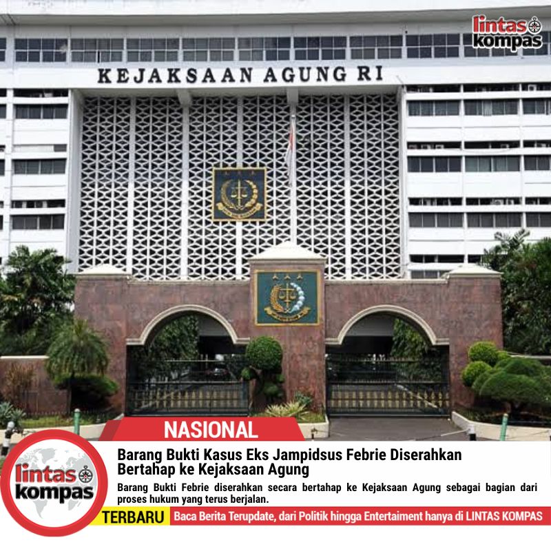Barang Bukti Eks Jampidsus Febrie Diserahkan Bertahap