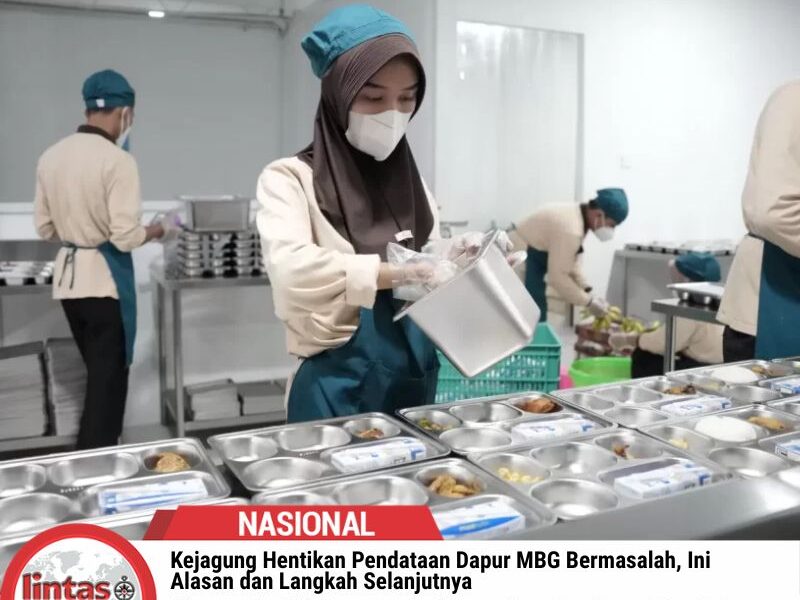 Kejagung Setop Pendataan Dapur MBG, Ini Alasannya