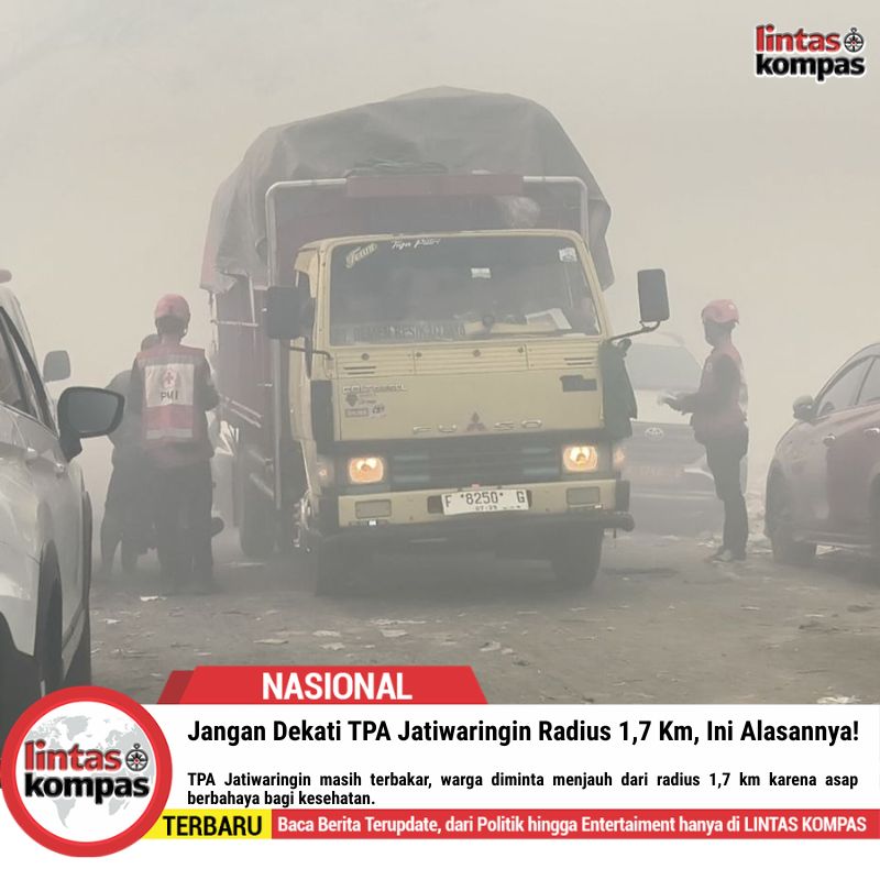 Jangan Dekati TPA Jatiwaringin Radius 1,7 Km, Ini Alasannya!