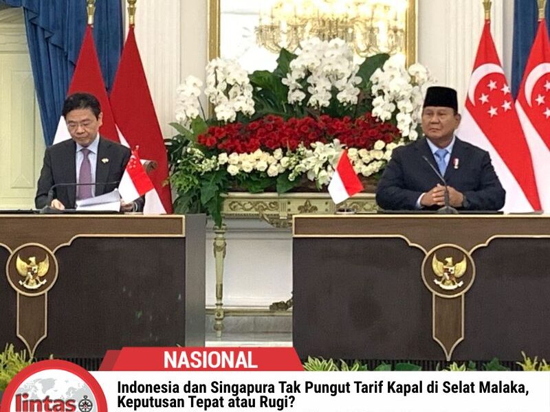 Indonesia dan Singapura Tak Pungut Tarif Kapal di Selat Malaka, Keputusan Tepat atau Rugi?