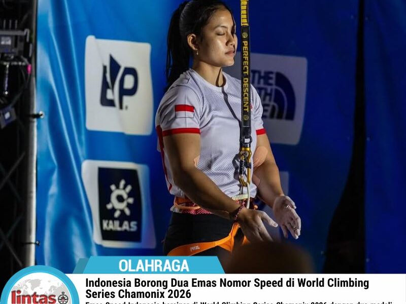 Indonesia Borong Dua Emas Speed Chamonix 2026