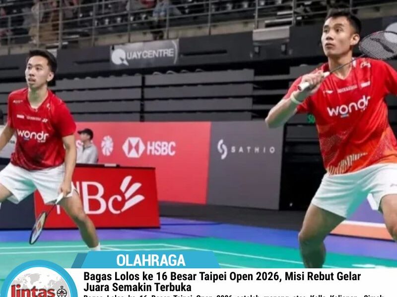 Bagas Lolos ke 16 Besar Taipei Open 2026