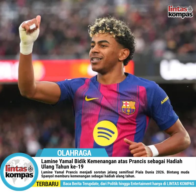Lamine Yamal Incar Hadiah Ulang Tahun Saat Lawan Prancis