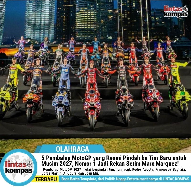 5 Pembalap MotoGP yang Resmi Pindah ke Tim Baru Musim 2027