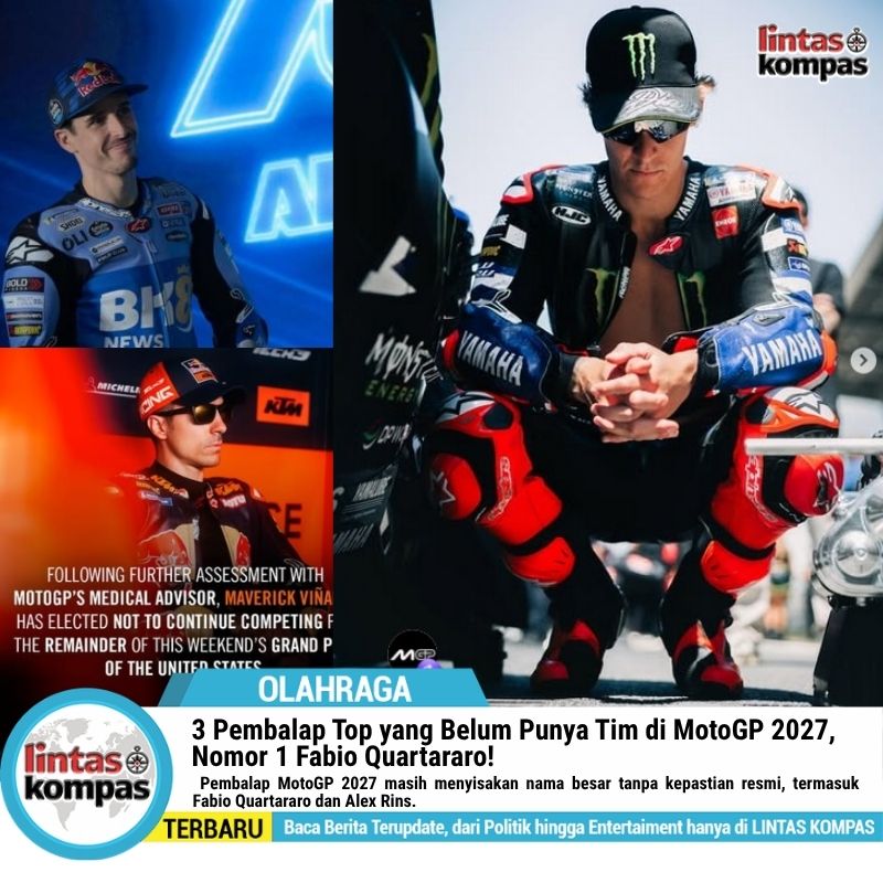 3 Pembalap Top yang Belum Punya Tim di MotoGP 2027 !