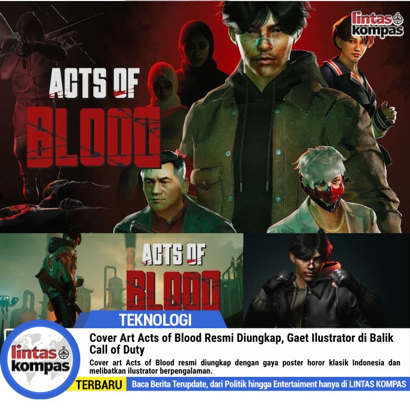 Cover Acts of Blood Resmi Diungkap, Gaet Ilustrator Call of Duty