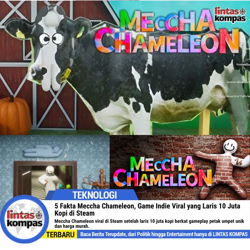 5 Fakta Meccha Chameleon, Game Viral yang Laris di Steam